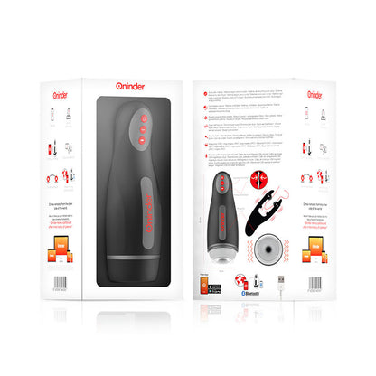 ONINDER - MASTURBATEUR RECHARGEABLE POUR HOMME SEOUL 10 VITESSES - APPLICATION GRATUITE - 7eme ciel