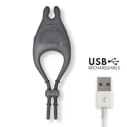 ONINDER - ANNEAU VIBRATEUR RÉGLABLE RECHARGEABLE PAMPA AVEC STIMULATEUR DE CLITORIS 10 VITESSES - APPLICATION GRATUITE - 7eme ciel