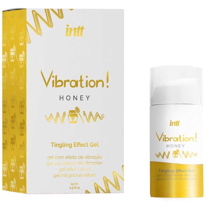 INTT - GEL VIBRATEUR LIQUIDE AU MIEL PUISSANT STIMULANT INTIME 15 ML - 7eme ciel
