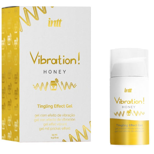 INTT - GEL VIBRATEUR LIQUIDE AU MIEL PUISSANT STIMULANT INTIME 15 ML - 7eme ciel