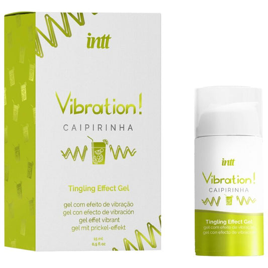INTT - GEL VIBRATEUR LIQUIDE CAIPIRINHA PUISSANT STIMULANT INTIME 15 ML - 7eme ciel