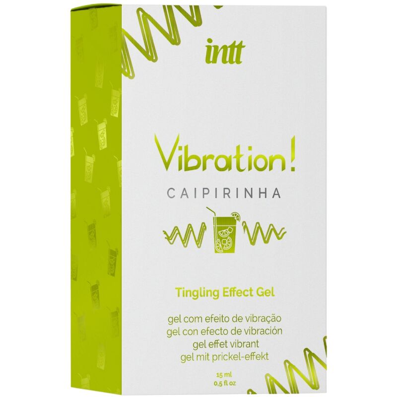 INTT - GEL VIBRATEUR LIQUIDE CAIPIRINHA PUISSANT STIMULANT INTIME 15 ML - 7eme ciel