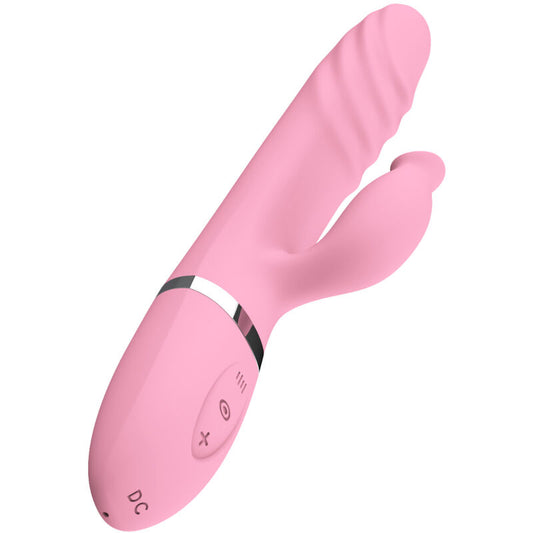 ARMONY - VIBRATEUR & POUSSÉE AVEC LANGUE EFFET CHALEUR ROSE - 7eme ciel