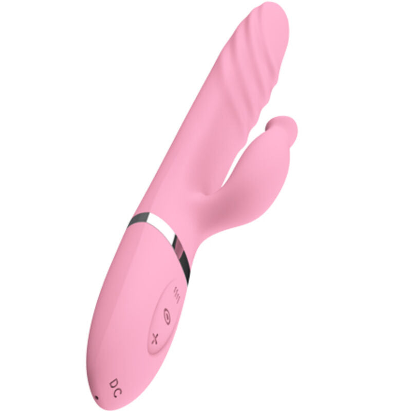 ARMONY - VIBRATEUR & POUSSÉE AVEC LANGUE EFFET CHALEUR ROSE - 7eme ciel