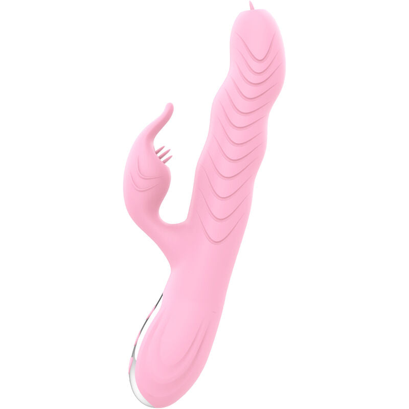 ARMONY - VIBRATEUR MARCIA & POUSSÉE DOUBLE LANGUE EFFET CHALEUR ROSE - 7eme ciel