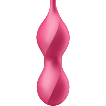 SATISFYER - LOVE BIRDS 2 BALLES VIBRANTES DE KEGEL + APPLICATION GRATUITE - 7eme ciel