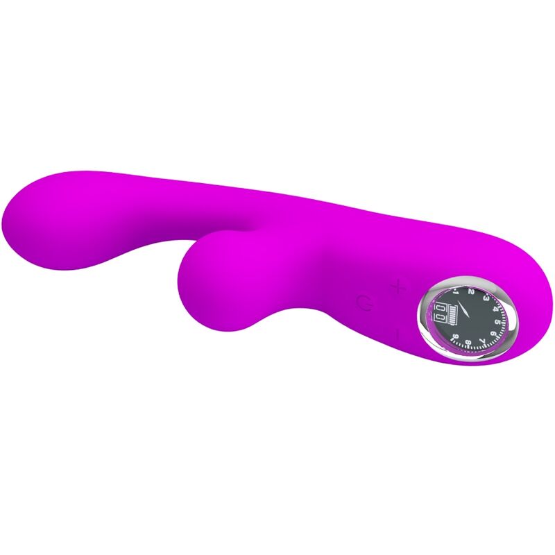 PRETTY LOVE - SKYLAR VIBRATEUR STIMULATEUR VIOLET - 7eme ciel