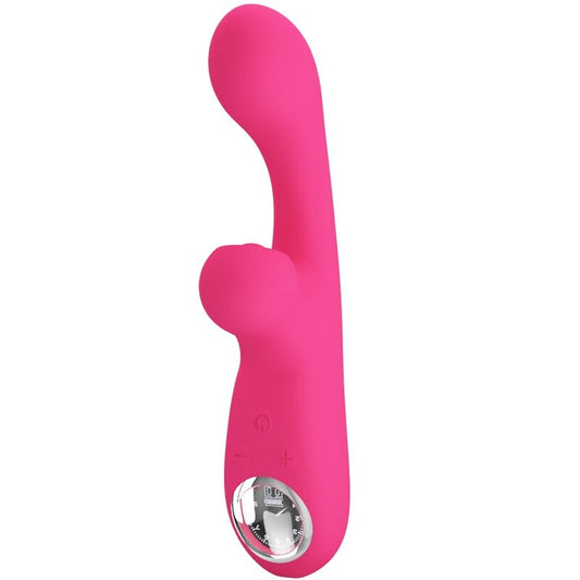 PRETTY LOVE - SKYLAR VIBRATEUR STIMULATEUR ROSE - 7eme ciel