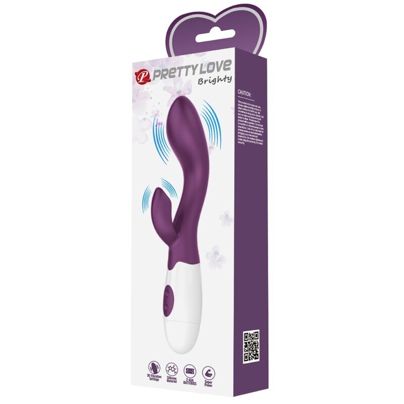 PRETTY LOVE - VIBRATEUR BRIGHTY SPOT G VIOLET - 7eme ciel