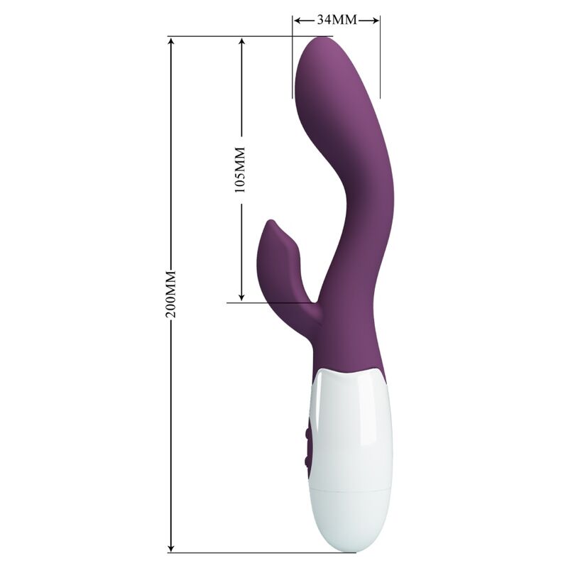 PRETTY LOVE - VIBRATEUR BRIGHTY SPOT G VIOLET - 7eme ciel