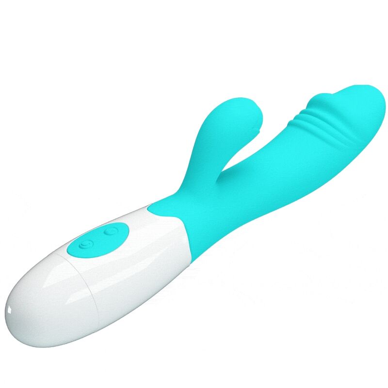 PRETTY LOVE - VIBRATEUR SNAPPY G-SPOT VERT AQUA - 7eme ciel