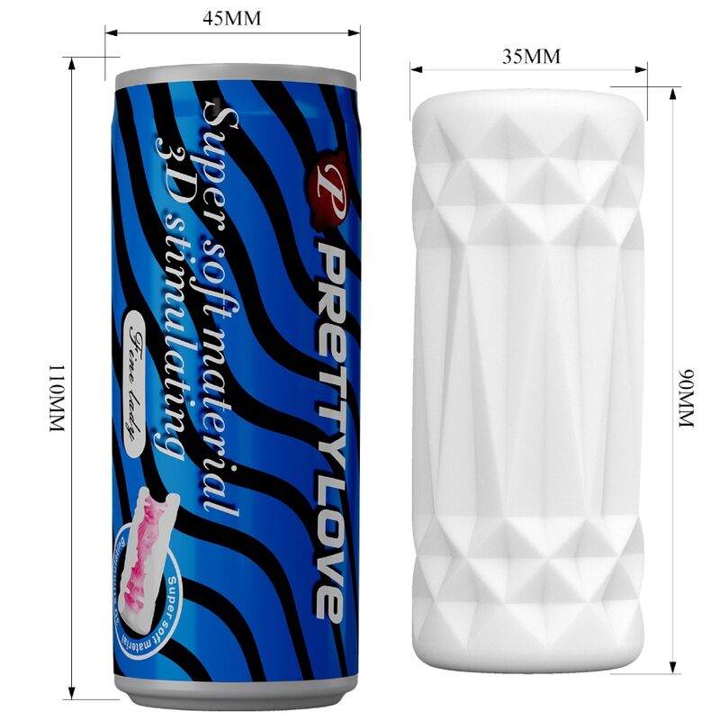 PRETTY LOVE - LE STIMULATEUR 3D PEUT MODÈLE 2 - 7eme ciel