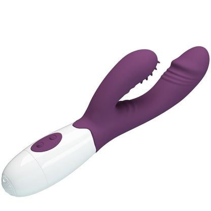 PRETTY LOVE - ANDRE VIBRATEUR RABBIT & STIMULATEUR DE POINT G VIOLET - 7eme ciel