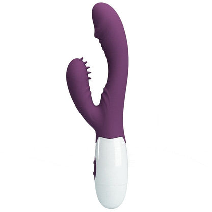 PRETTY LOVE - ANDRE VIBRATEUR RABBIT & STIMULATEUR DE POINT G VIOLET - 7eme ciel