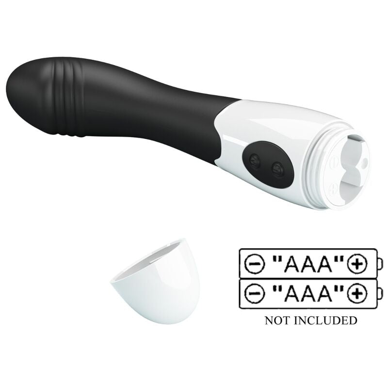 PRETTY LOVE - ELEMENTAL VIBRATEUR POINT G 30 MODES NOIR - 7eme ciel
