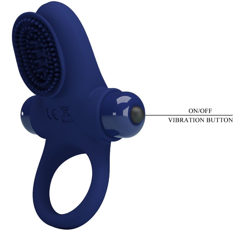 PRETTY LOVE - PALLE ANNEAU VIBRANT BLEU - 7eme ciel
