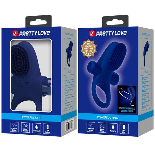 PRETTY LOVE - PALLE ANNEAU VIBRANT BLEU - 7eme ciel
