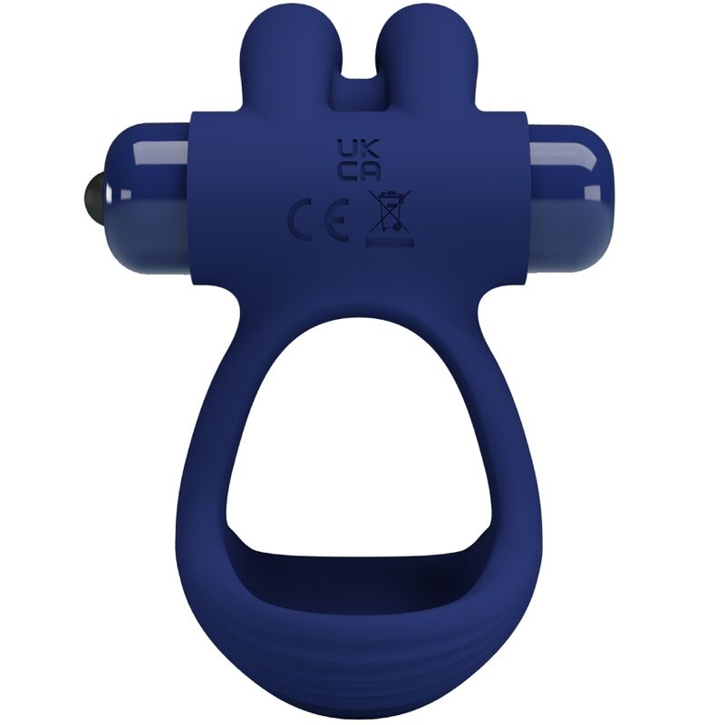 PRETTY LOVE - FRANCISCO DOUBLE ANNEAU VIBRANT LAPIN BLEU - 7eme ciel