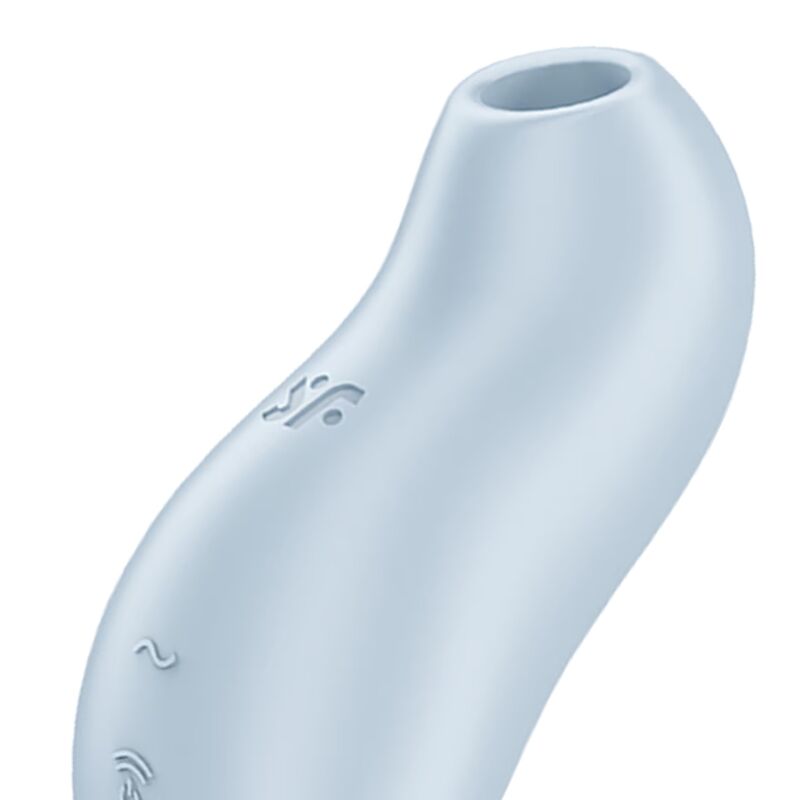 SATISFYER - POCKET PRO 1 STIMULATEUR DE CLITORIS BLEU CLAIR - 7eme ciel