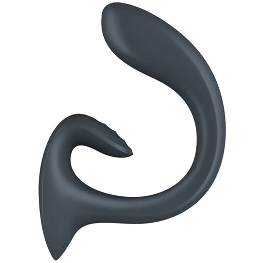 SATISFYER - G FOR GODDESS 1 VIBRATEUR RABBIT GRIS FONCE - 7eme ciel