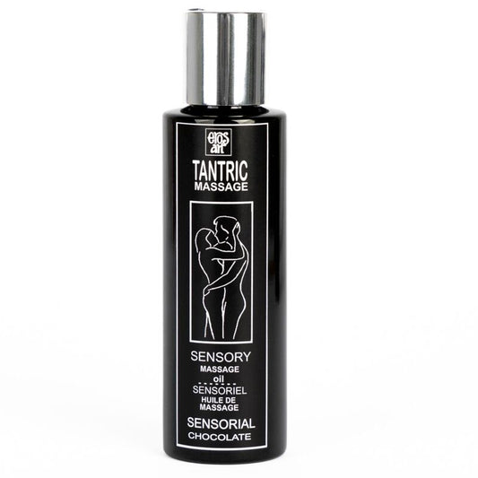 EROS-ART - HUILE DE MASSAGE TANTRIQUE NATURELLE ET APHRODISIAQUE AU CHOCOLAT 100 ML - 7eme ciel