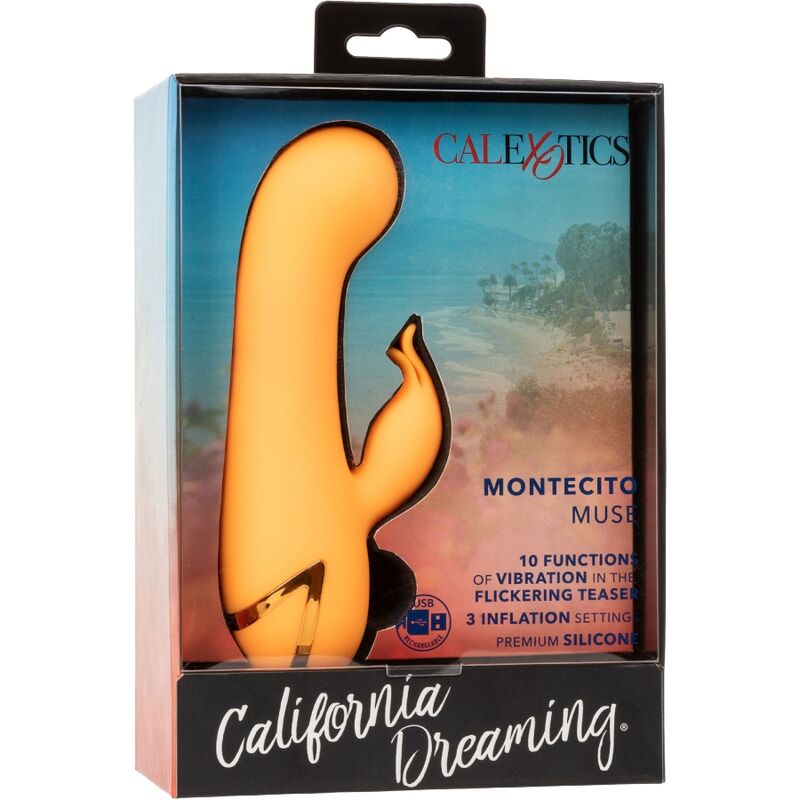 CALEXOTICS - MONTECITO MUSE VIBRATEUR LAPIN ORANGE PAR CALIFORNIA DREAMING - 7eme ciel