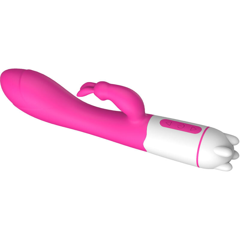 ARMONY - HAPPY VIBRATEUR & STIMULATEUR DE LAPIN FUCHSIA - 7eme ciel