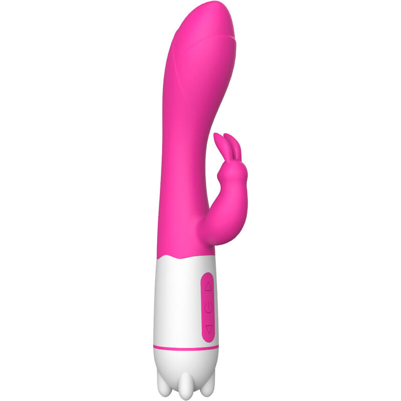 ARMONY - HAPPY VIBRATEUR & STIMULATEUR DE LAPIN FUCHSIA - 7eme ciel