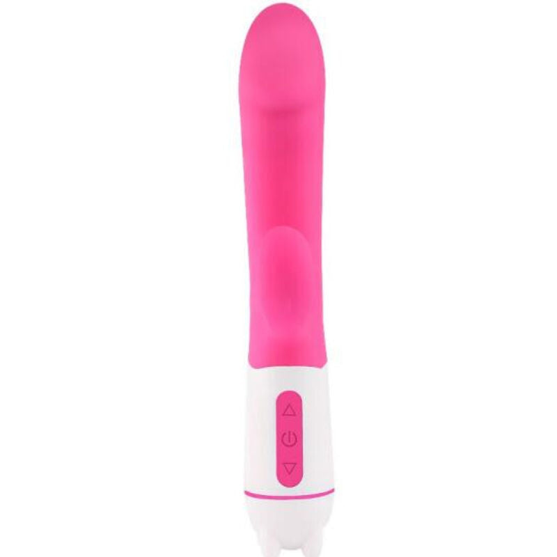 ARMONY - HAPPY VIBRATEUR & STIMULATEUR RECHARGEABLE FUCHSIA - 7eme ciel