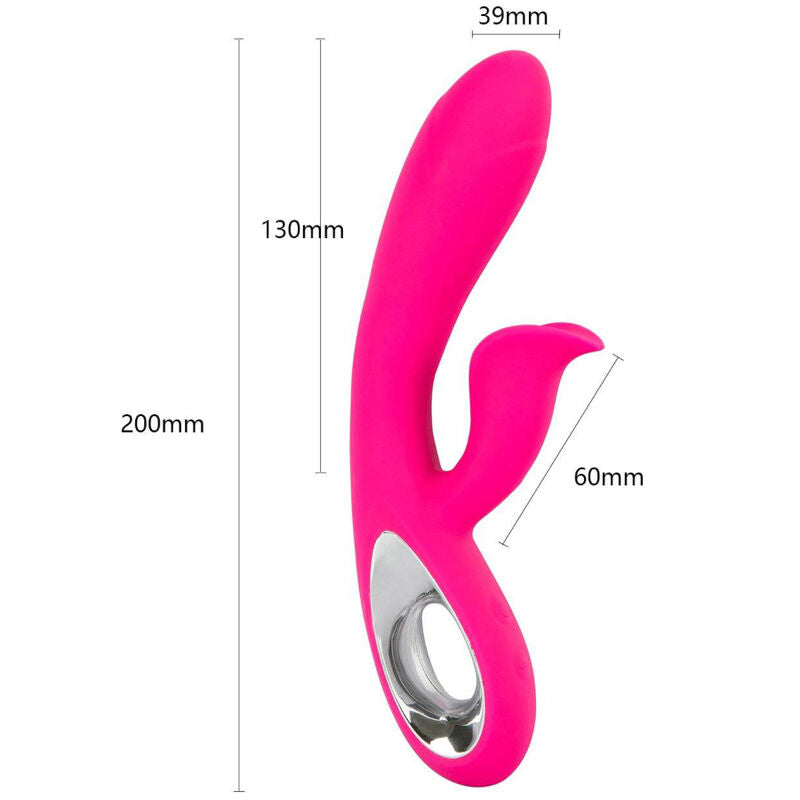 ARMONY - VIBRATEUR DARO & STIMULATEUR ANNEAU DE TIRAGE FUCHSIA - 7eme ciel