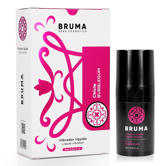 BRUMA - VIBRATEUR LIQUIDE ULTRA GLISSANT BUBBLEGUM 15 ML - 7eme ciel