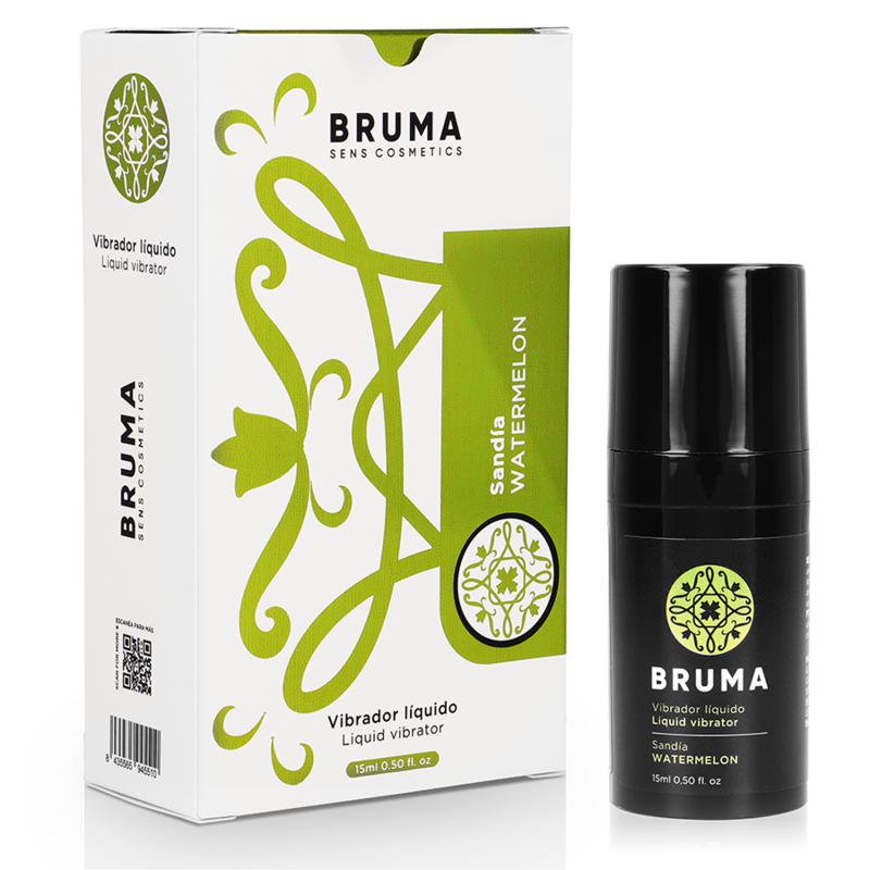 BRUMA - VIBRATEUR LIQUIDE ULTRA GLISSANT Pastèque 15 ML - 7eme ciel
