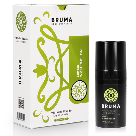BRUMA - VIBRATEUR LIQUIDE ULTRA GLISSANT Pastèque 15 ML - 7eme ciel