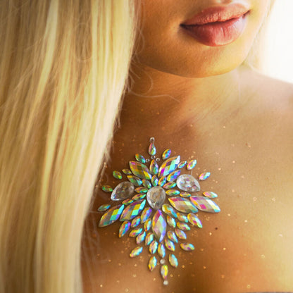 LEG AVENUE - BIJOU DE CORPS ADHÉSIF CÉLESTE - 7eme ciel