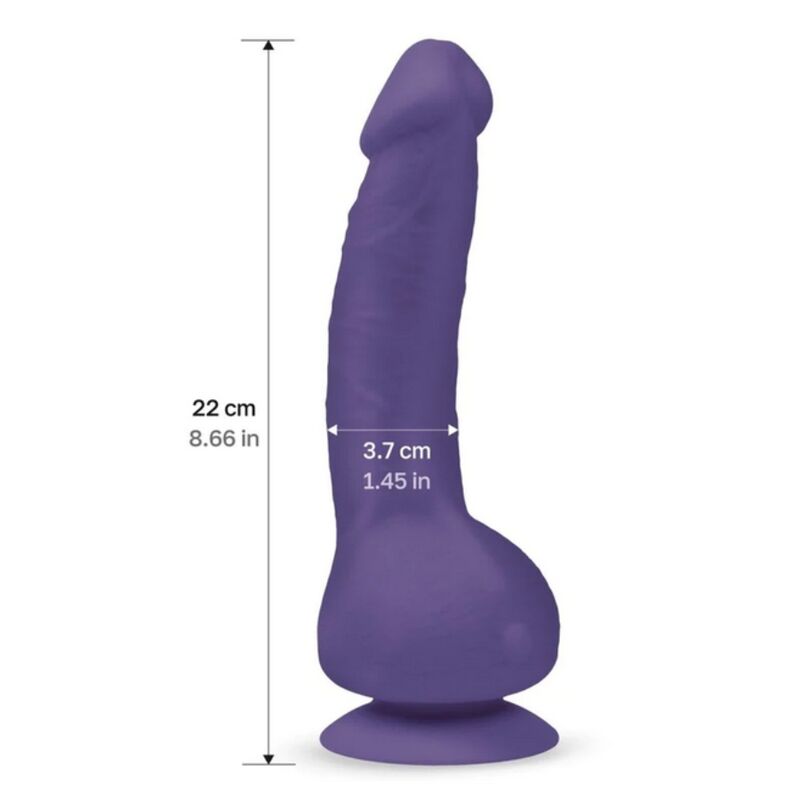 G-VIBE - GREAL 2 VIBRATEUR RÉALISTE VIOLET - 7eme ciel