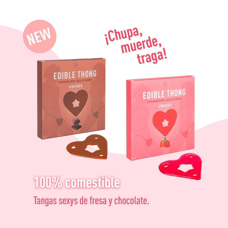SECRET PLAY - THONG GUMMY CHOCOLAT - 7eme ciel