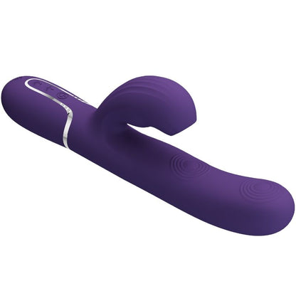 PRETTY LOVE - PERLITA VIBRATEUR G-SPOT 3 EN 1 MULTIFONCTION VIOLET - 7eme ciel