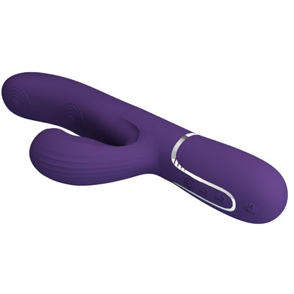 PRETTY LOVE - PERLITA VIBRATEUR G-SPOT 3 EN 1 MULTIFONCTION VIOLET - 7eme ciel
