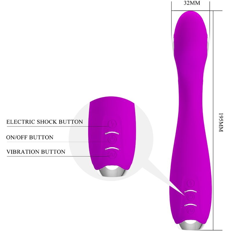 PRETTY LOVE - HECTOR ELECTROSHOCK VIBRATOR APPLICATION GRATUITE VIOLET - 7eme ciel