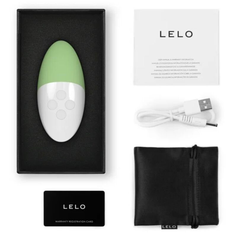 LELO - SIRI 3 CLITORIS MASSAGER CRÈME PISTACHE - 7eme ciel