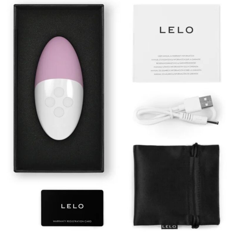 LELO - SIRI 3 MASSEUR CLITORIS ROSE TENDRE - 7eme ciel