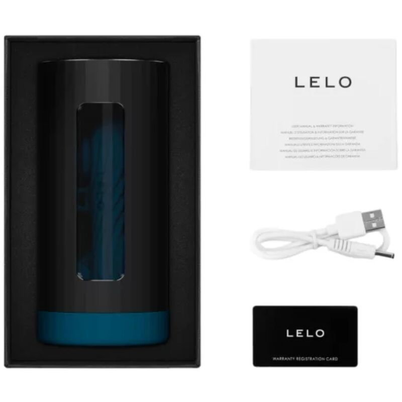 LELO - MASTURBATEUR MÂLE F1S V3 BLEUE XL - 7eme ciel