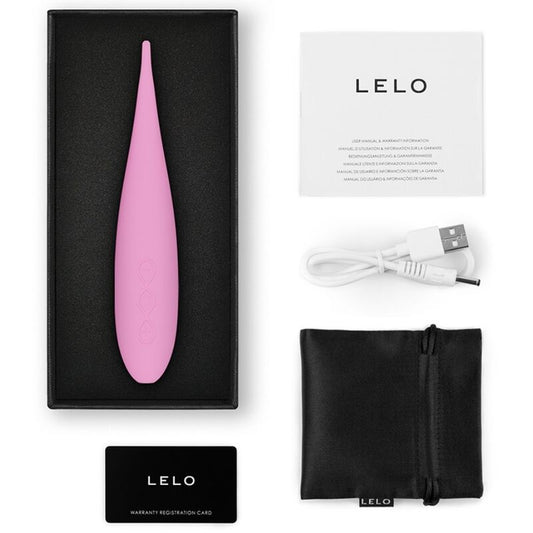 LELO - DOT TRAVEL STIMULATEUR DE CLITORIS ROSE - 7eme ciel