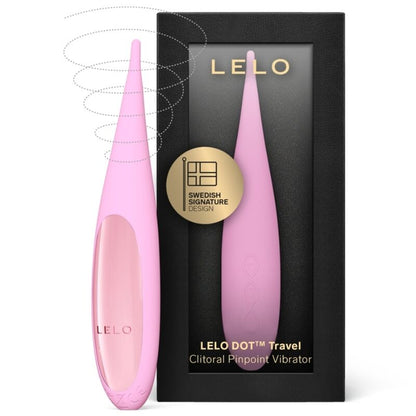 LELO - DOT TRAVEL STIMULATEUR DE CLITORIS ROSE - 7eme ciel