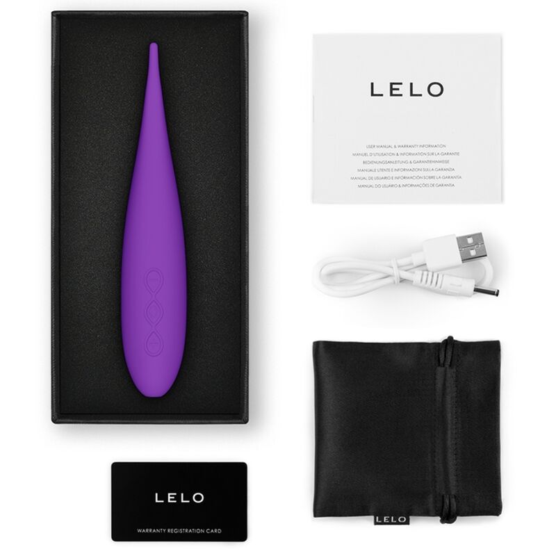 LELO - DOT TRAVEL STIMULATEUR DE CLITORIS VIOLET - 7eme ciel