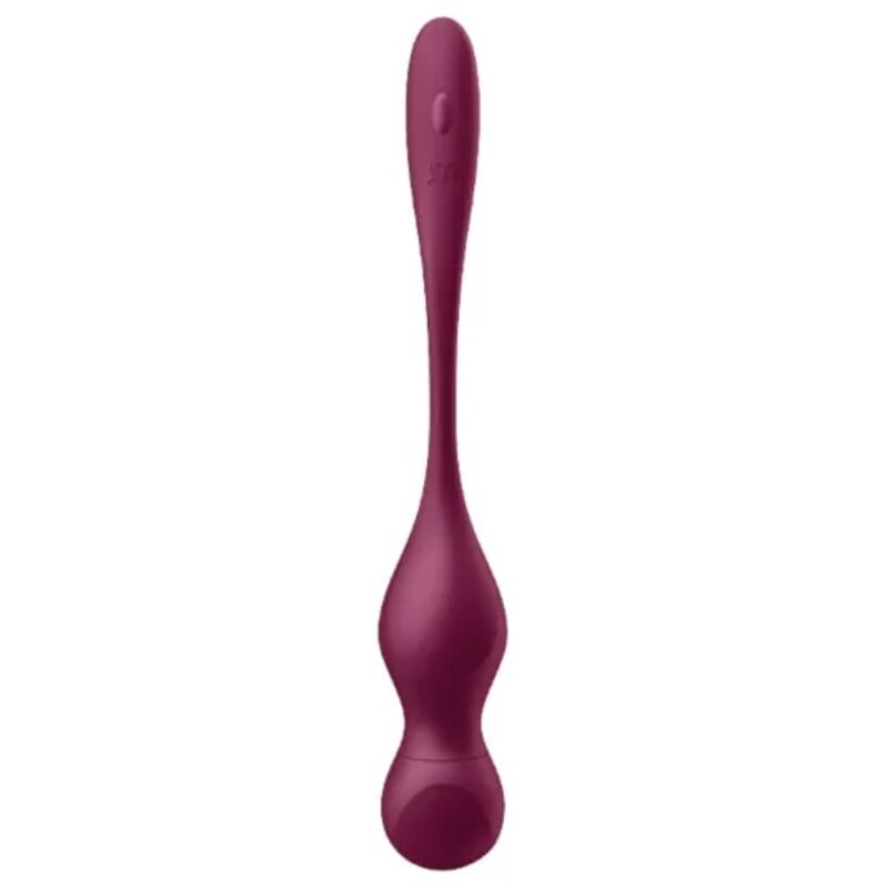 SATISFYER - LOVE BIRDS VARY BALLES VIBRANTES APPLICATION GRATUITE VIN ROUGE - 7eme ciel