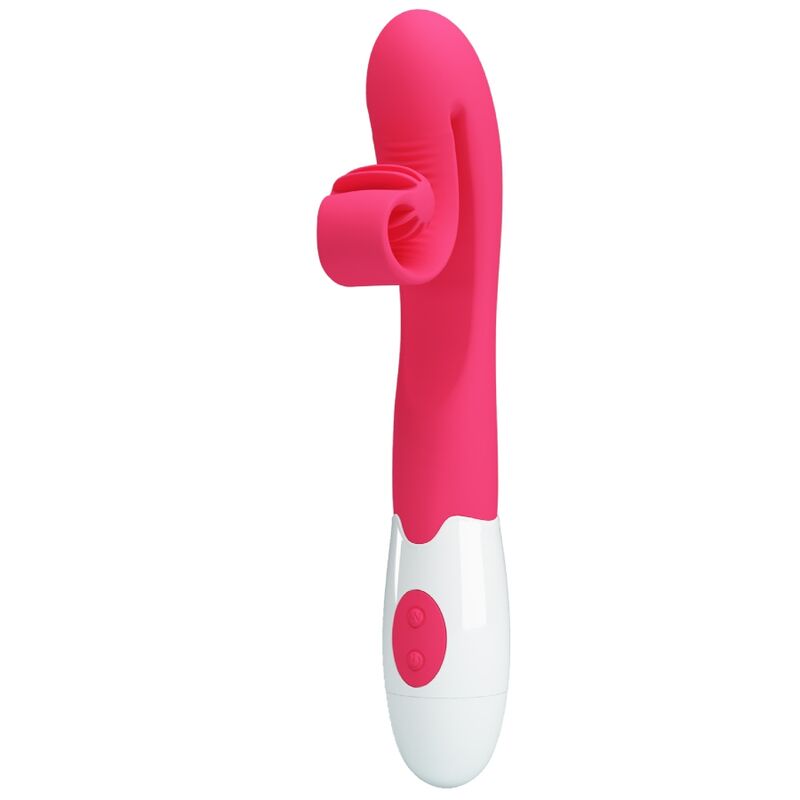 ROMANCE - VIBRATEUR ET STIMULATEUR 30 VITESSES ROSE - 7eme ciel
