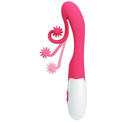 ROMANCE - VIBRATEUR ET STIMULATEUR 30 VITESSES ROSE - 7eme ciel