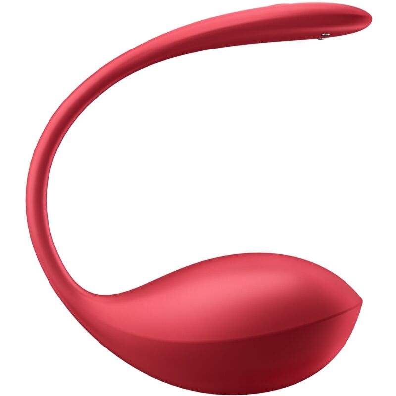 SATISFYER - SHINY PETAL STIMULATEUR À TÉLÉCOMMANDE À DISTANCE G POINT ROUGE APPLICATION GRATUITE - 7eme ciel