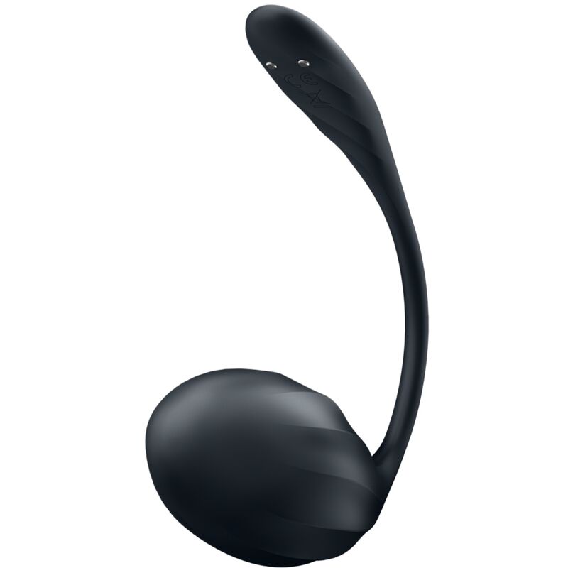 SATISFYER - RIBBED PETAL TÉLÉCOMMANDE DE STIMULATEUR DE POINT G NOIR APPLICATION GRATUITE - 7eme ciel